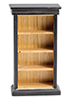 Bookshelf without Books, Black and Pine