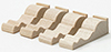 Dollhouse Miniature Small Brackets, 4Pk
