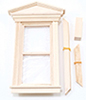 Dollhouse Miniature Victorian Nonworking Single Window