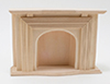 Dollhouse Miniature Standard Fireplace