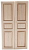 Dollhouse Miniature 3-Panel Shutter, 2/Pk
