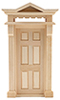 Dollhouse Miniature Victorian 6-Panel Door