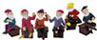Dollhouse Miniature Medium Gnome 3 1/2 Inch Assorted, 1Pc