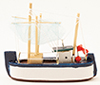 Miniature Fishing Boat, 4 Inch