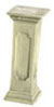 Dollhouse Miniature Pedestal, Small, Gray, 3Pc