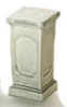Dollhouse Miniature Pedestal Gray 3Pcs