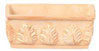 Dollhouse Miniature Flower Box, Tan, 6Pcs