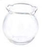 Dollhouse Miniature Fish Bowl, Scallop Edge, Small