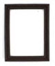 Dollhouse Miniature Walnut Frame