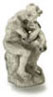 Dollhouse Miniature Statue Gray