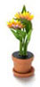 Dollhouse Miniature Bird Of Paradise Plant