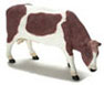 Dollhouse Miniature Bull, Brown