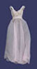 Dollhouse Miniature Nightgown, Long, Pi