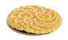 Dollhouse Miniature Orange Tart, 3Pcs