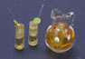 Dollhouse Miniature Iced Tea/2 Set