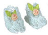 Dollhouse Miniature Baby Shoe/Blue/1Pair