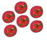 Dollhouse Miniature Tomato, 6 Pc