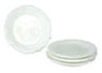 Dollhouse Miniature Salad Plate, Style Q, 4Pc