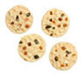 Dollhouse Miniature Chocolate Chip Cookies, 4Pc