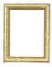 Dollhouse Miniature Wooden Frame 2.2X2.8Cm/Gold/2Pcs