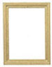 Dollhouse Miniature Wooden Frame 6.7X8.9Cm,Gold, 2Pcs