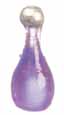 Dollhouse Miniature Bottles, Purple, 12pc