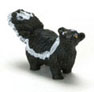 Dollhouse Miniature Skunk