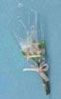 Dollhouse Miniature 6 Roses Bouquet-Pink