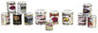 Dollhouse Miniature Food Cans Set, Assorted, Set/12
