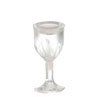 Dollhouse Miniature Cut Stemware, Filled, Set Of 6