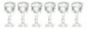 Dollhouse Miniature Cut Stemware, Empty Set, 6