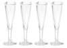 Dollhouse Miniature Fluted Champagne Glass, 3
