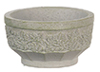 Dollhouse Miniature Resin Kensington Bowl Planter