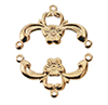 Dollhouse Miniature Bell Pull, Brass, G.P., 2/Pk.