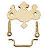 Dollhouse Miniature Chippendale Drawer Pulls, 6/Pk