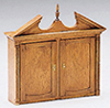 Dollhouse Miniature Secretary Top Kit