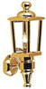 Dollhouse Miniature Brass Carriage Lamp