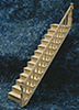 Dollhouse Miniature Staircase Kit 14 L X 3-3/16 W