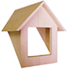 Dollhouse Miniature Traditional Dormer