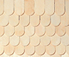 Dollhouse Miniature Fishscale Shingles, 100/Pk