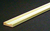 Dollhouse Miniature Plinth Base Molding, 24 Inches Long