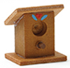 Dollhouse Miniature Bird House