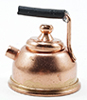 Dollhouse Miniature Copper Teapot, 1Pk