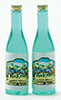 Dollhouse Miniature Wine Bottles 2/Pk