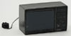 Dollhouse Miniature Microwave W/Cord Assorted Black Or Cream