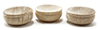 Dollhouse Miniature Wooden Bowls, 3/Pc