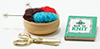 Dollhouse Miniature Knitting Kit, 3/Pc