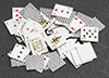 Dollhouse Miniature Playing Cards