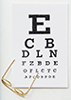 Dollhouse Miniature Eye Test Kit