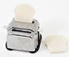 Dollhouse Miniature Toaster W/2 Slices Of Bread